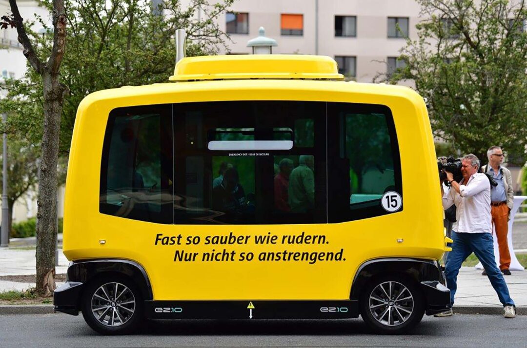 Autonomous vehicles for public transportation on the streets of Berlin