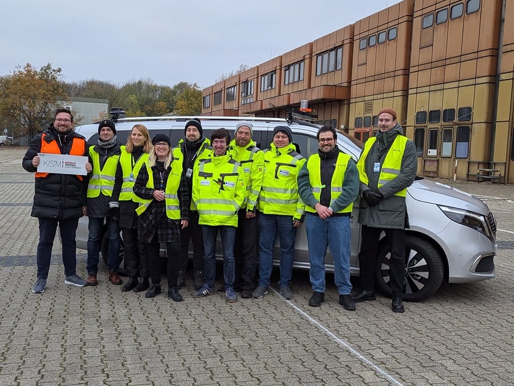 Foto von Probandengruppe und Projektbeteiligten